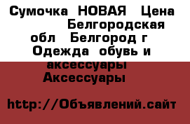 Сумочка  НОВАЯ › Цена ­ 1 300 - Белгородская обл., Белгород г. Одежда, обувь и аксессуары » Аксессуары   